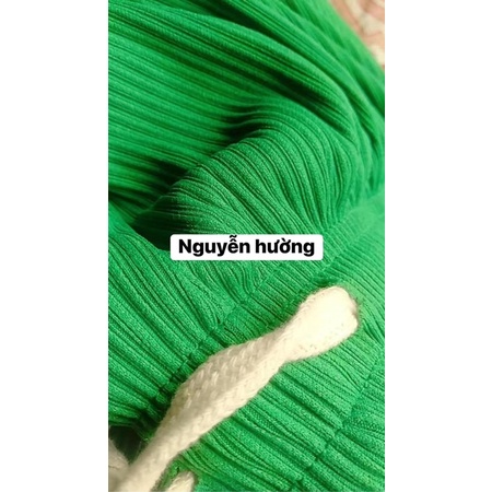 QUẦN XUÔNG GÂN TĂM DÁNG DÀI