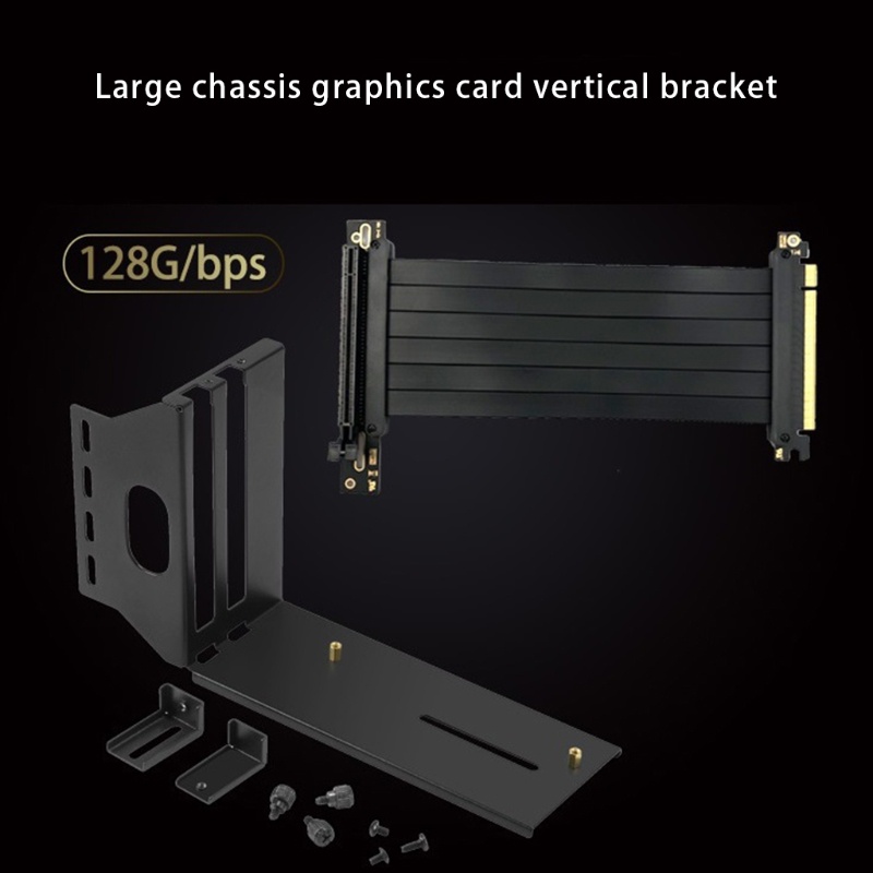 Giá Đỡ Card Đồ Họa Mở Rộng 16 Ngăn VGA PCI-E 3.0x Gắn Thẻ Video Mở Rộng Kèm Dây Cáp Đồ Họa Cho ATX PC