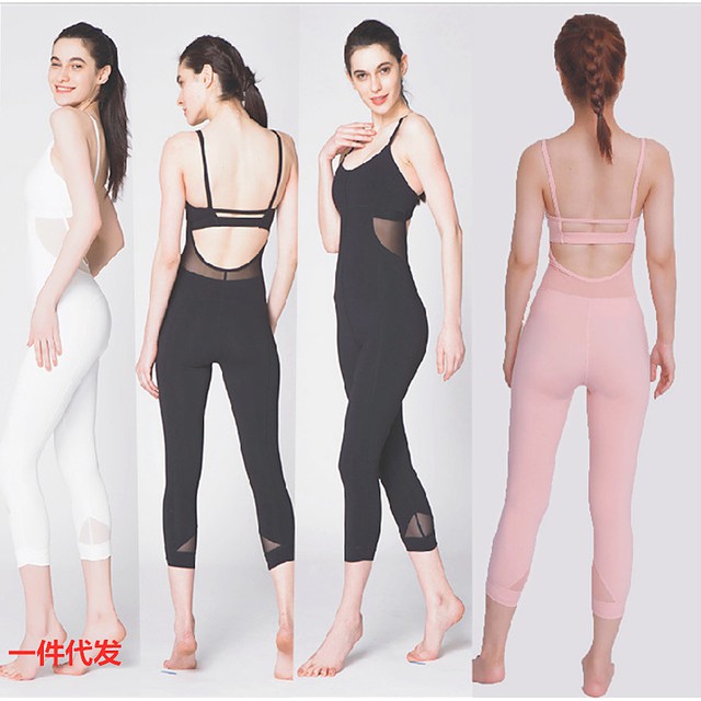 ĐỒ TẬP GYM, YOGA - Bộ đồ Jumpsuit Cao cấp tập gym yoga nữ, Có mút ngực chất co giãn thoáng khí [FANDRUINO]