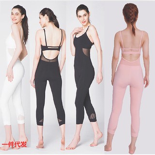 ĐỒ TẬP GYM, YOGA - Bộ đồ Jumpsuit Cao cấp tập gym yoga nữ, Có mút ngực chất co giãn thoáng khí [FANDRUINO]