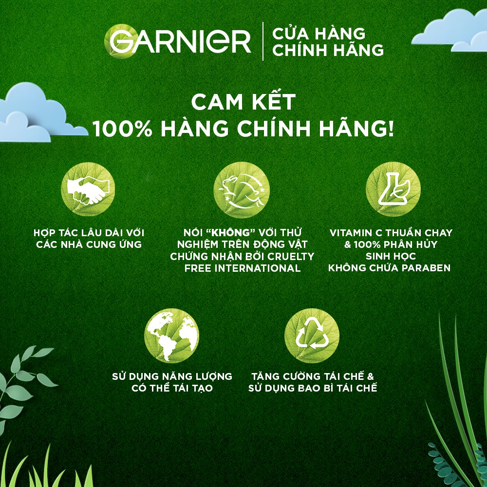 [Mã FMCGMALL -8% đơn 250K] Sữa rửa mặt 3-trong-1 giảm mụn & sáng da Garnier 90ml | BigBuy360 - bigbuy360.vn