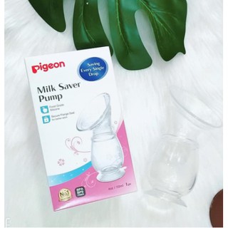 {Chính hãng} - Cốc silicon hứng sữa mẹ Pigeon
