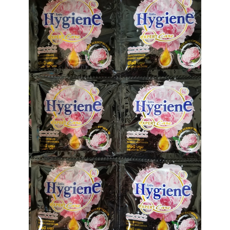 Xả Hygiene Thái Lan Nước xả vải siêu đậm đặc dây 12 gói