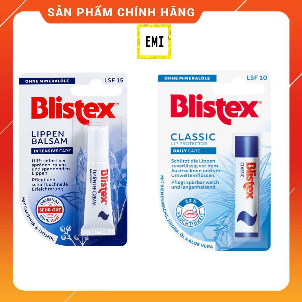 Son dưỡng môi Blistex dạng thỏi 4,25g - Hàng Đức