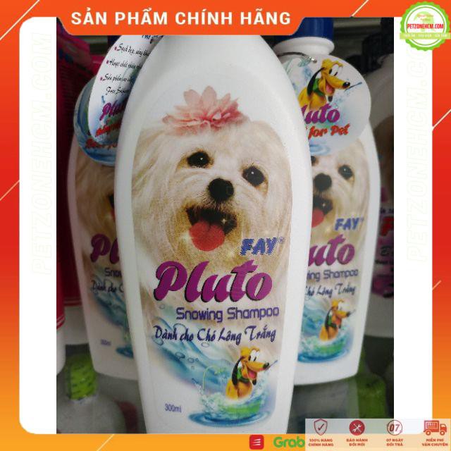 FAY PLUTO SNOWING SHAMPOO - 300ML  Sữa tắm cao cấp - dành cho chó cún lông trắng