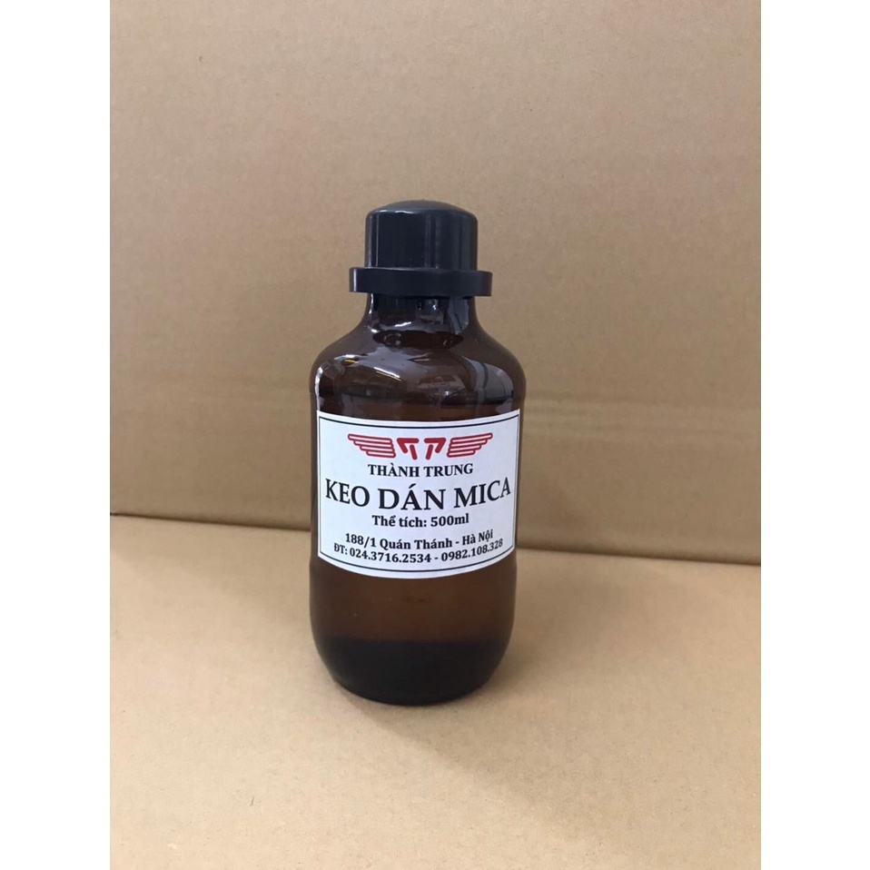 Keo dán mica