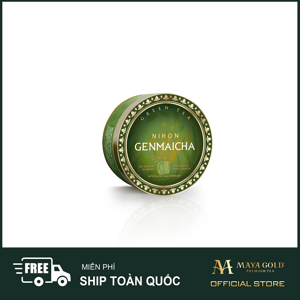 Trà Gạo lức Nhật Bản - Nihon Genmaicha - Maya Gold Premium Tea (150 gram) | WebRaoVat - webraovat.net.vn