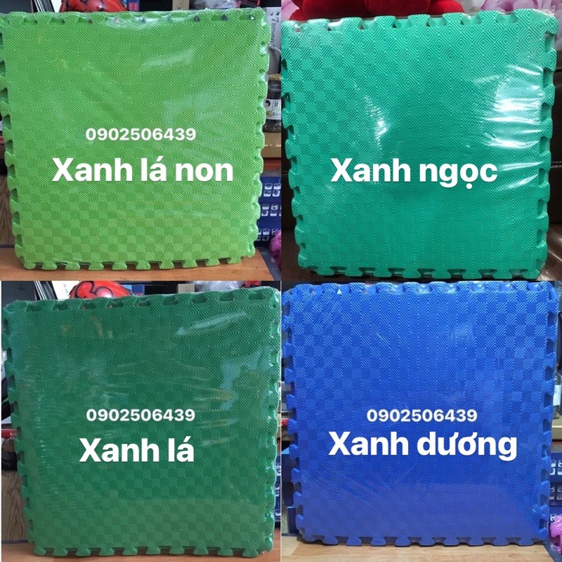 [Combo 4 tấm] THẢM XỐP LÓT KHU VUI CHƠI, NHÀ TRẺ - THẢM XỐP TRANG TRÍ PHÒNG BÉ DÀY DẶN ĐỦ MÀU (vuông 50cm) 