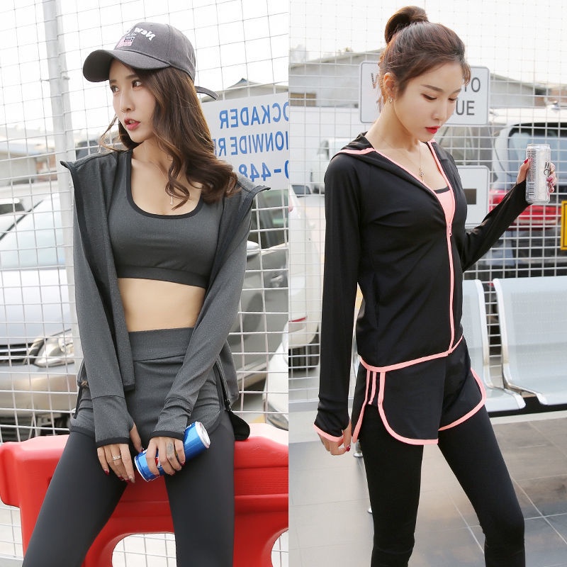 Bộ Đồ Thể Thao Khô Nhanh Thời Trang Xuân Thu Mới Cho Nữ