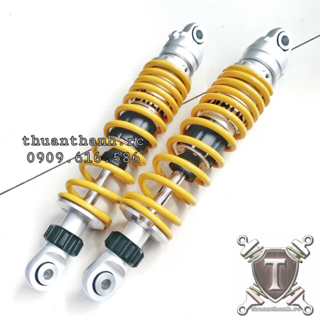 Phuộc Ohlins 1:1-Wave/Dream, Sirius/Jupiter(ti phuộc có thể màu trắng hoặc vàng)