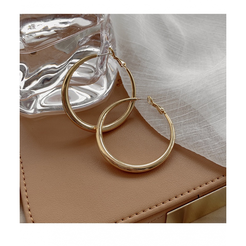 Bông tai hình tròn phong cách retro mới 2023 cho nữ