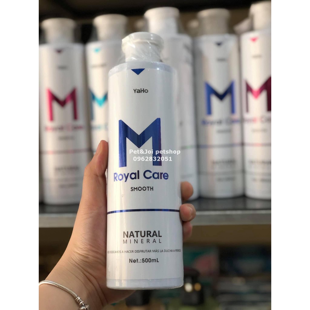 Sữa tắm cao cấp cho chó mèo Yaho M Royal Care 500ml - PET&amp;JOI
