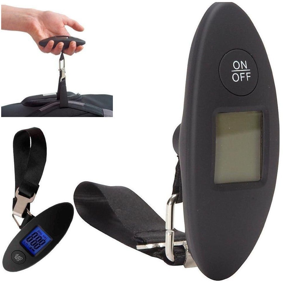 Cân điện tử cầm tay mini 40kg Luggage Scale YS-009 có màn hình hiển thị  HKM-686