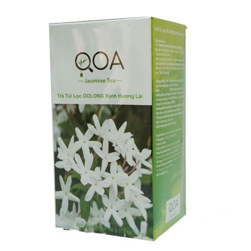 Trà Túi Lọc QOA Gạo Lứt/ Hương Đào/ Hương Nhài 50gr