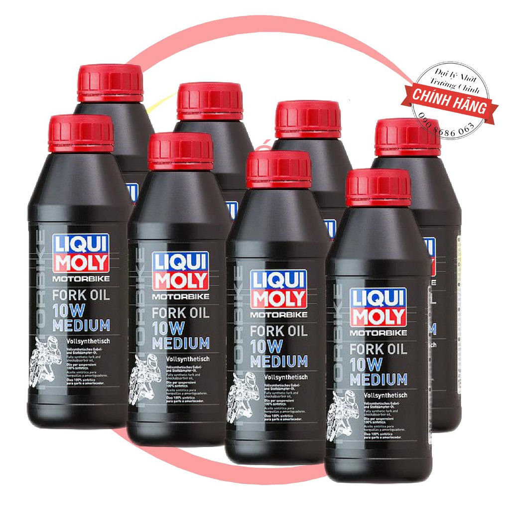 Dầu phuộc nhún Liqui Moly 10W Medium 500ML