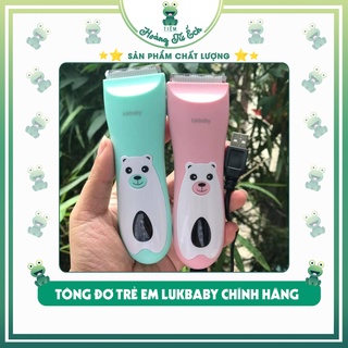 Tông đơ cắt tóc trẻ em, tông đơ sơ sinh Lukbaby nội địa Trung chính hãng [TẶNG KHĂN TRÙM CẮT TÓC]