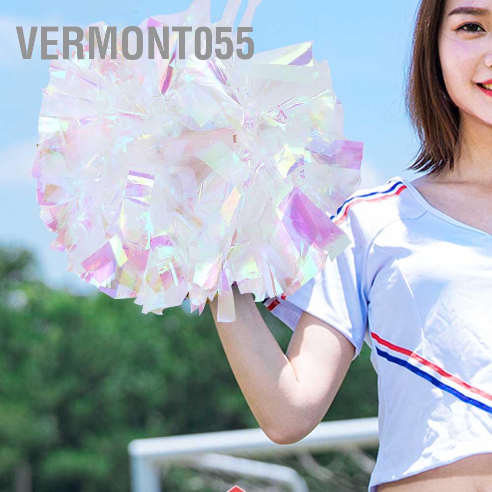 Vermont055 Cheerleadering Pom Poms Pompoms for Dance Party School Sports Competition