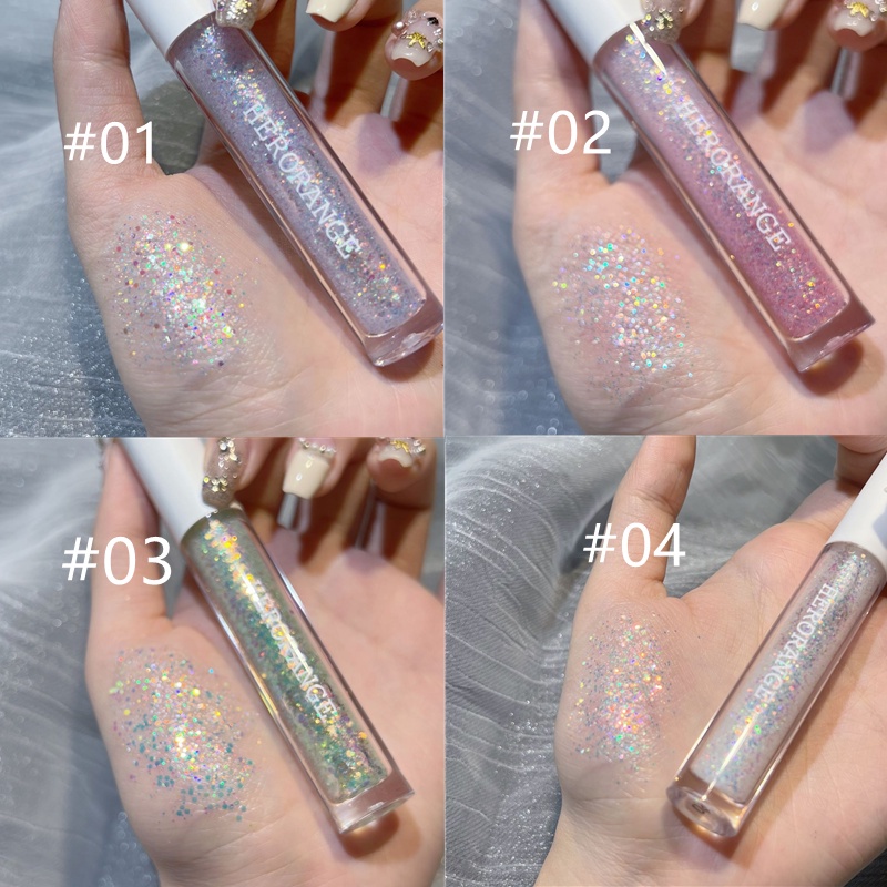 Bộ Phấn Mắt Dạng Lỏng Màu Gradient Ánh Ngọc Trai Không Thấm Nước