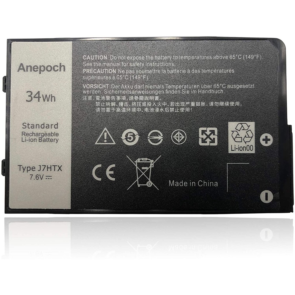 Pin laptop Dell Latitude 12 7202, 7212 7XNTR J7HTX FH8RW