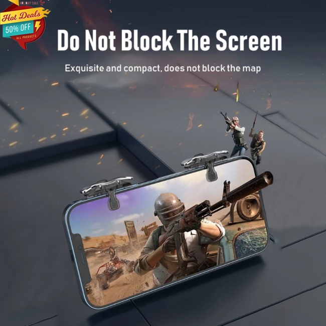 Nút Bấm Điều Khiển Chơi Game Bắn Súng Pubg Gắn Điện Thoại Thông Dụng X8