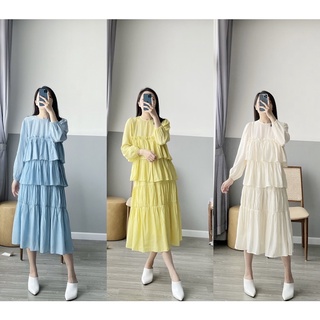 Set áo váy tầng