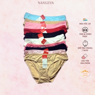 Quần Lót Nữ Cotton Phối Ren Nâng Mông NANGEVA