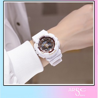 Đồng hồ nữ thể thao Shhors chạy kim và số điện tử cực chất