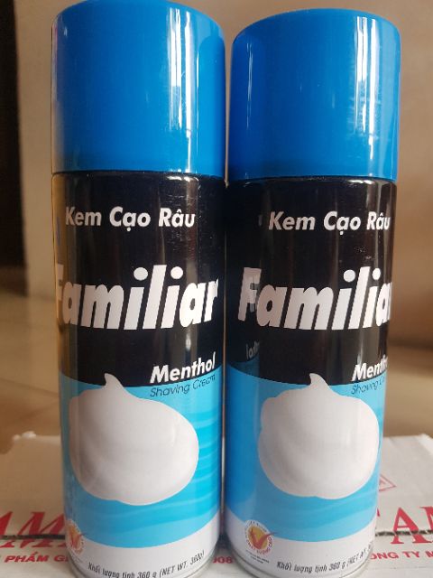 Giảm giá - Kem Cạo Râu Familiar 360g/300g/175g