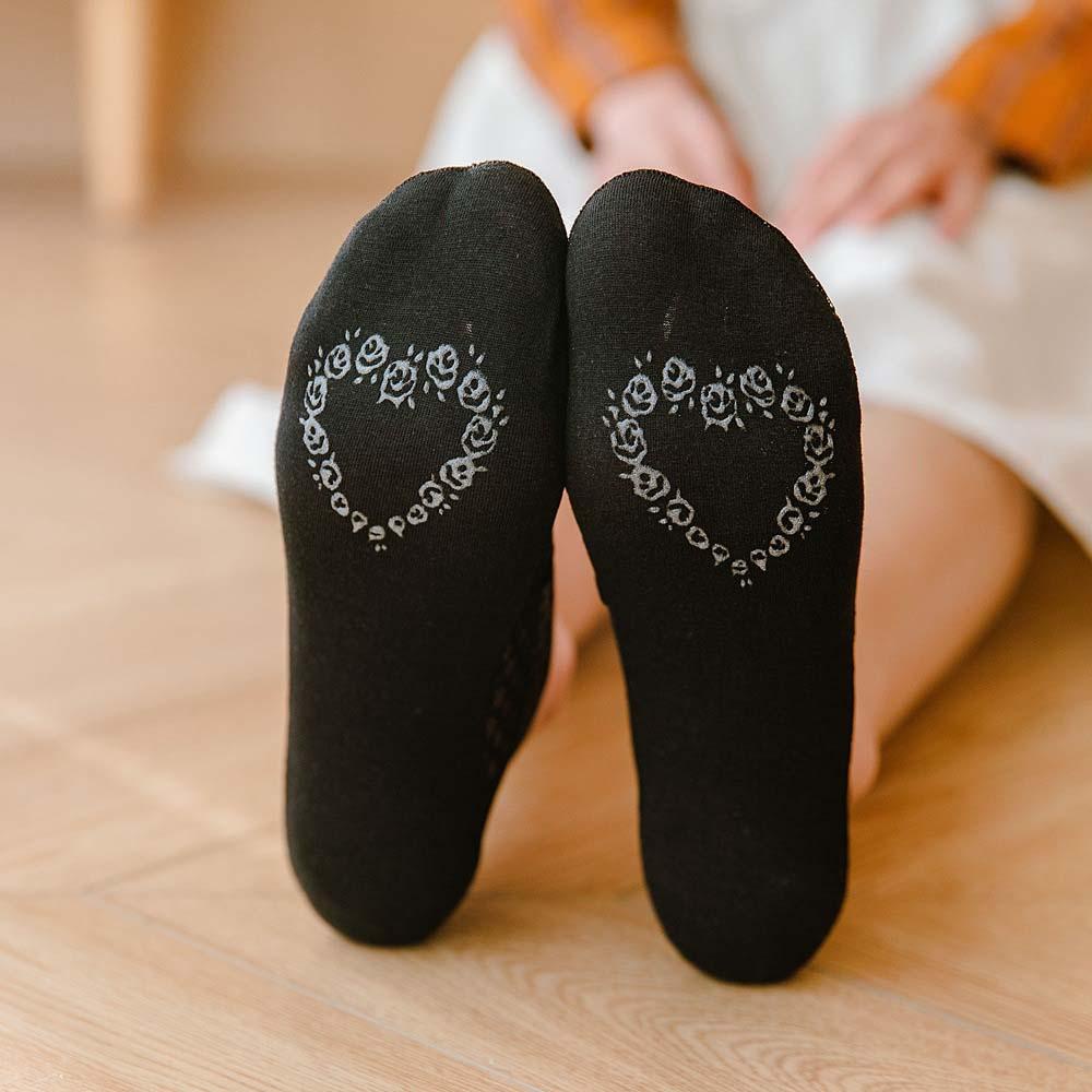 AROMA Vớ Ren Hoa Mỏng Thoáng Khí Chống Trượt Miệng Nông Xinh Xắn Cho Nữ