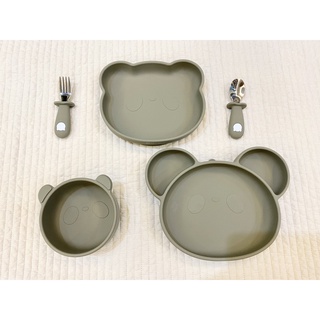Khay Ăn Dặm Silicon Có Đế Hít Chống Đổ Bar-rot Food Tray Chính Hãng | Khay Ăn Dặm Cho Bé Mẫu Mới 2022