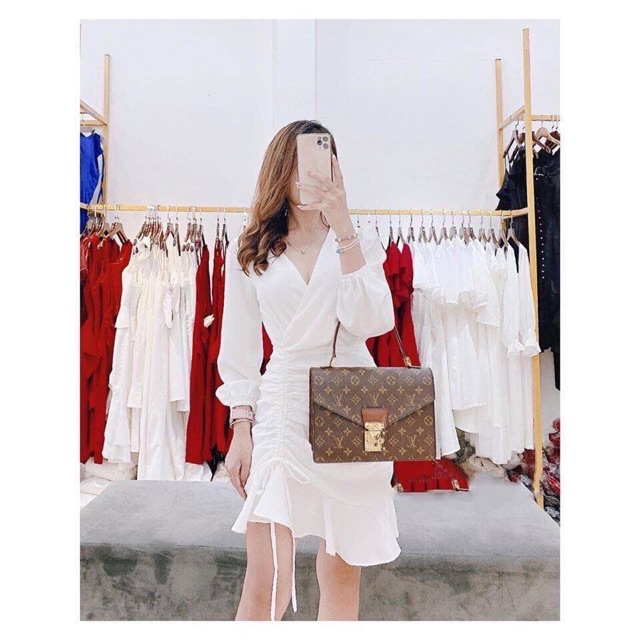 ✅FREESHIP-MẶC LÀ XINH✅ ĐẦM DỰ TIỆC ĐUÔI CÁ RÚT DÂY BÊN HÔNG 👉HÀNG CHUẨN LOẠI 1👈 Đầm Tay Dài Dự Tiệc Sang Trọng 2020 | BigBuy360 - bigbuy360.vn