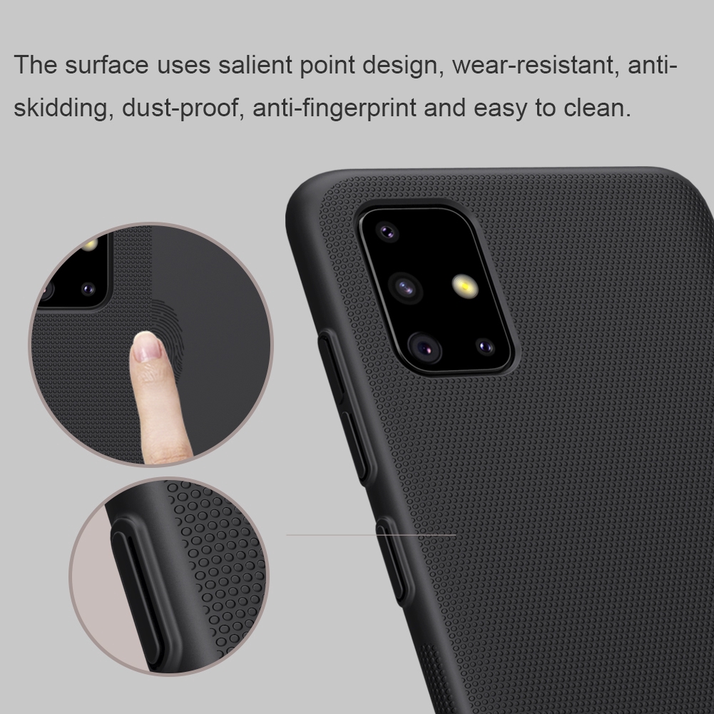 Ốp Điện Thoại Nillkin Cứng Siêu Mỏng Mặt Nhám Chống Trượt Dành Cho Samsung Galaxy A51