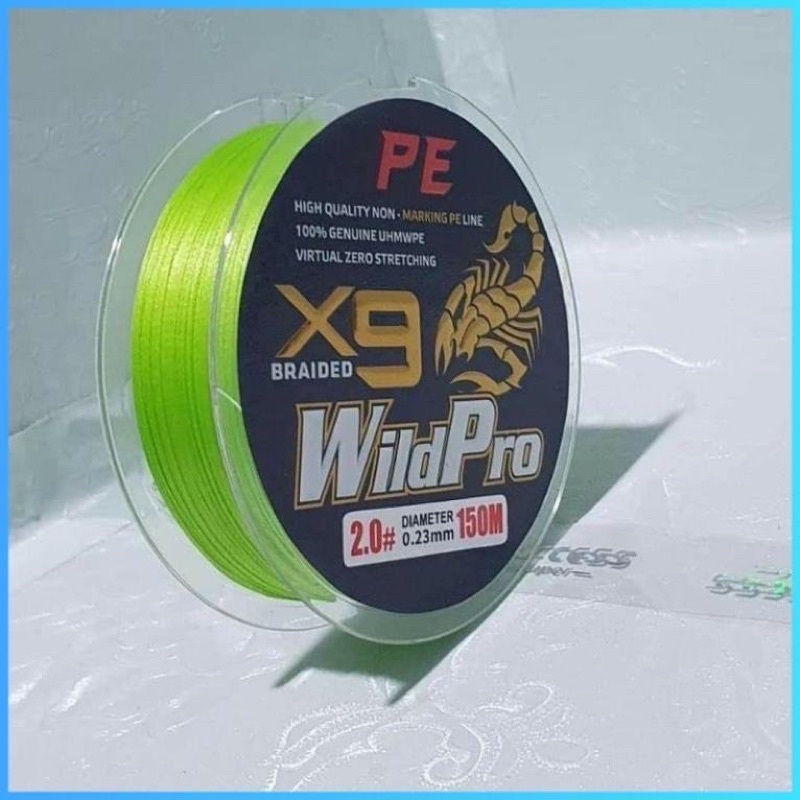 Dù PE WildPro X9 150m chuyên lure - mềm mịn dai