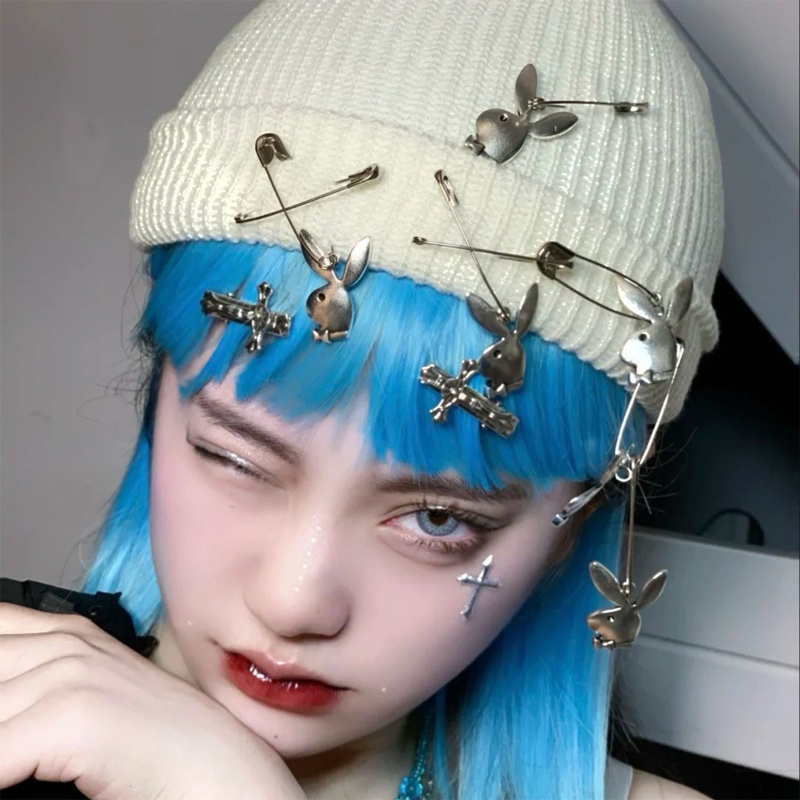 Ghim Cài Áo Hình Đầu Lâu Phong Cách Gothic Thời Trang  Dây Xích Trang Trí Quần Jean Phong Cách Hip Hop Cá Tính