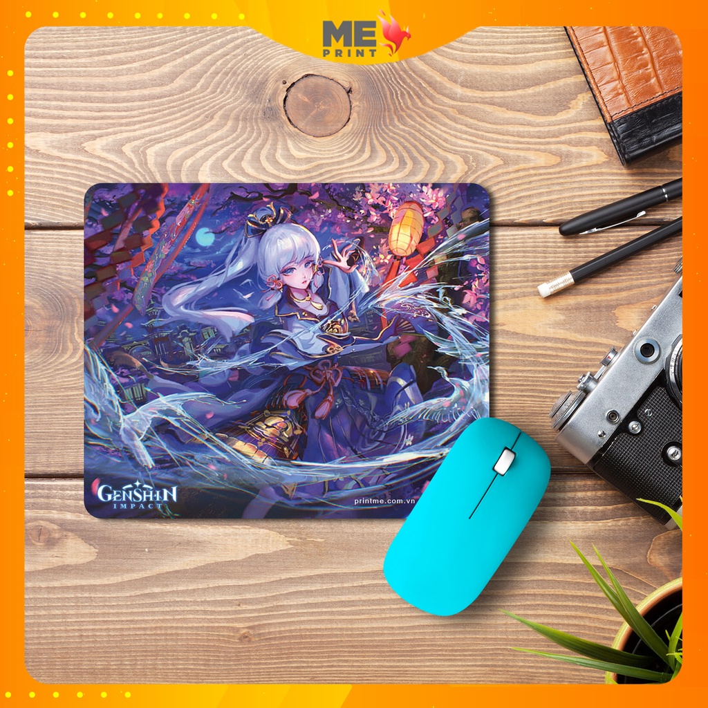 Lót chuột Genshin Impact, Pad chuột in theo yêu cầu đủ loại anime – game – manga giá rẻ PRINTME SHOP