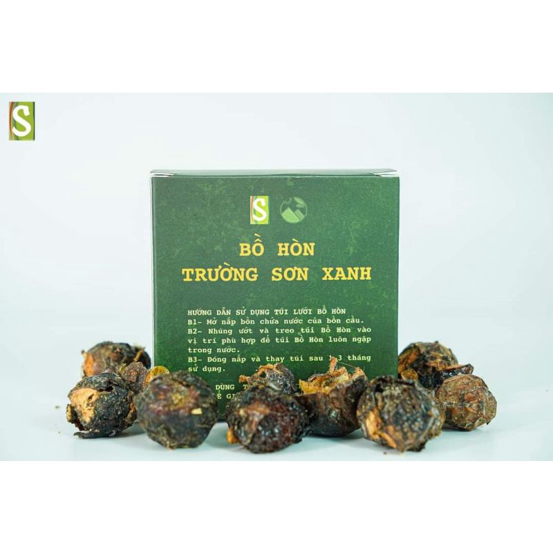 [CHÍNH HÃNG] Bồ Hòn Tách Hạt Trường Sơn Xanh Sinh Dược- 40g+ Túi lưới.