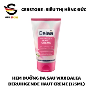 Kem dưỡng sau tẩy lông làm dịu da & ức chế lông mọc balea 125ml của đức cho làn da mềm mại ức chế lông mọc cứng khô