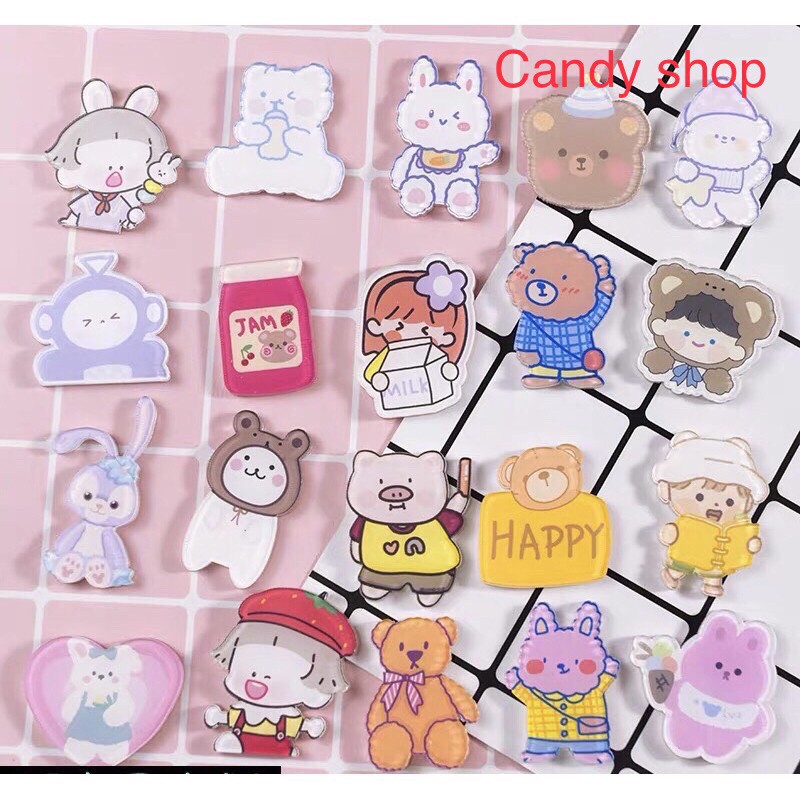 Huy hiệu, sticker cài balo mẫu mới