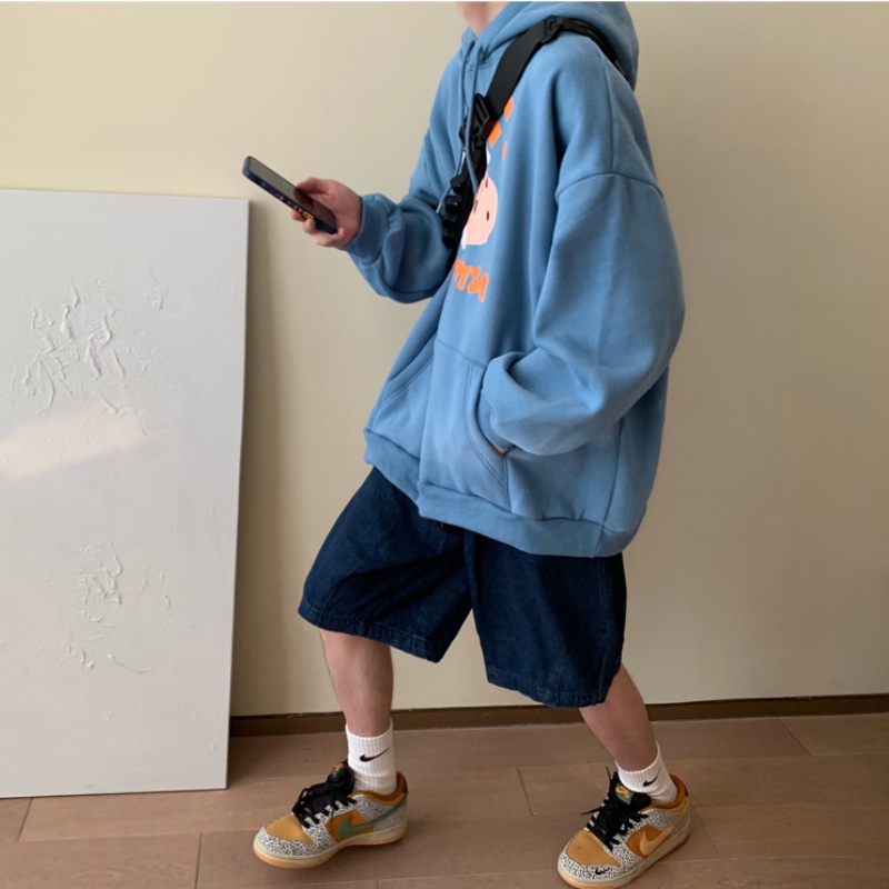 Áo Hoodie Tay Dài In Hình Cậu Bé Bút Chì Shin Thời Trang Cho Nam