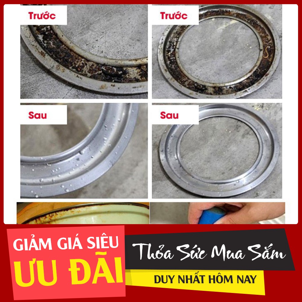 (Hàng Đẹp)  Dụng cụ chà xoong siêu sạch, siêu nhanh - 3340 (Rẻ Là Mua)