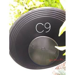 Chậu Nhựa Đen C9 Bít Lỗ