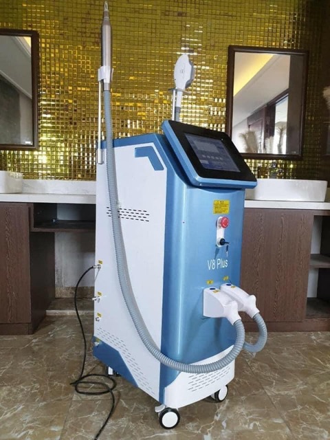 Máy Triệt Lông Laze 2in1 V8 Plus Cao Cấp Chính Hãng | Shopee Việt Nam