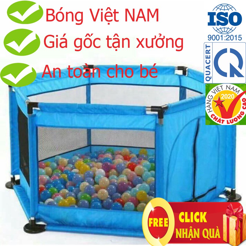 [Mã TOYNOV hoàn 20K xu đơn 50K] [THANH LÝ] QUÂY BÓNG LỤC GIÁC KIÊM CŨI TẶNG 10 BÓNG NHỰA