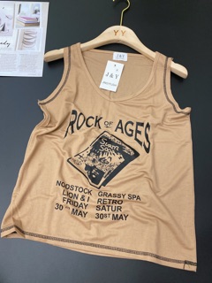 ÁO SÁT NÁCH NỮ ROCK AGE