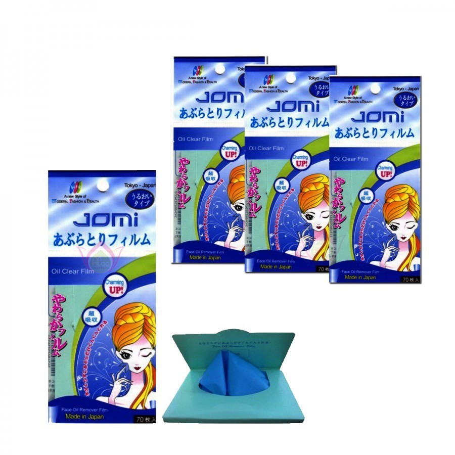 Giấy Thấm Dầu Jomi Oil Clear 70 miếng - Chính hãng khẩu Nhật Bản | BigBuy360 - bigbuy360.vn