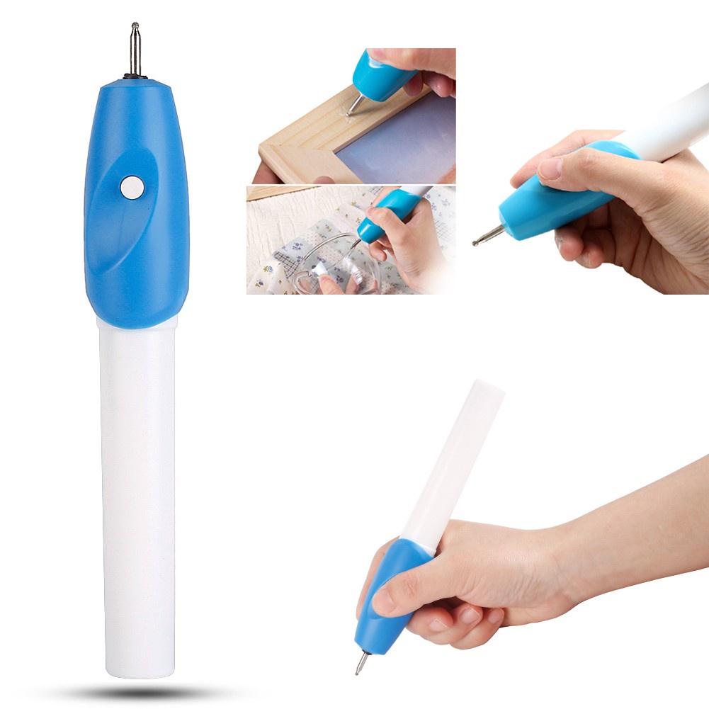 Bút khắc + mũi khắc đa năng chuyên dụng trang trí đồ đạc