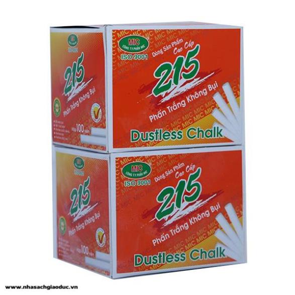 Phấn mic không bụi 100V trắng , màu