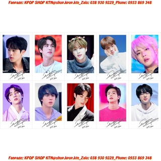 CARD CHỮ KÍ JIN BTS