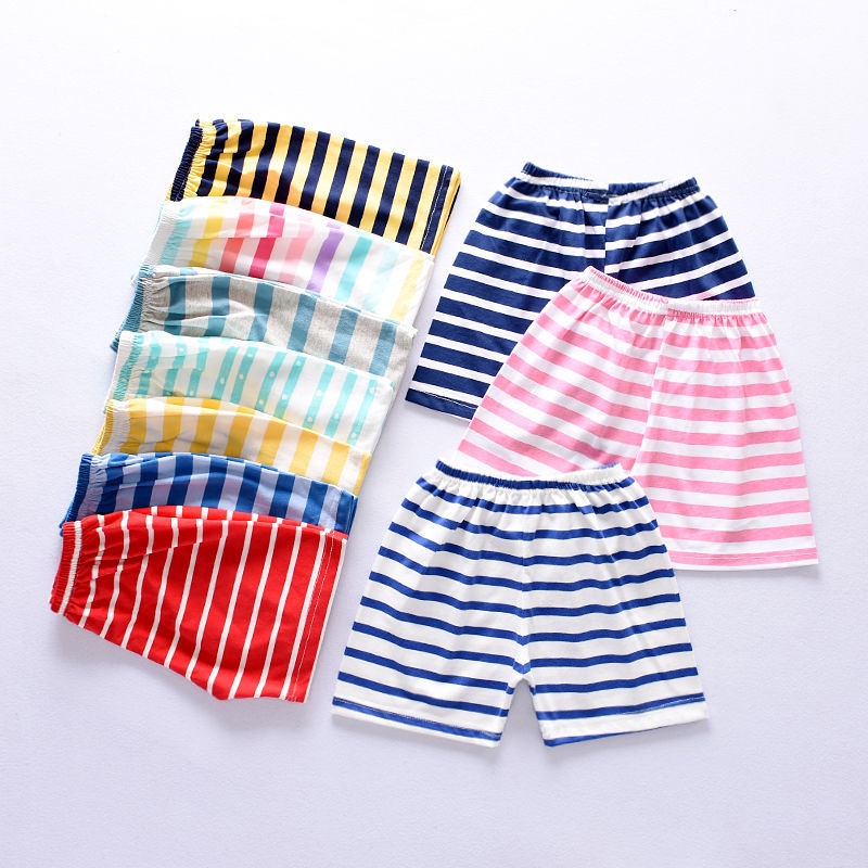 COMBO 5 quần cotton sọc siêu mịn mát-thấm hút mồ hôi cho trẻ em(size 5-20ki)