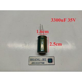 Tụ hoá 3300uF 16V/ 25V/ 35V/ 50V